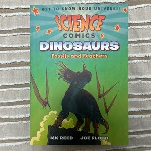 Like New Science Comics Book - Dinosaurs Fossils and Feathers